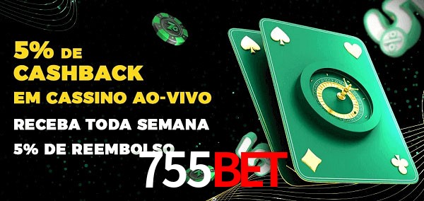 Promoções do cassino ao Vivo 755bet